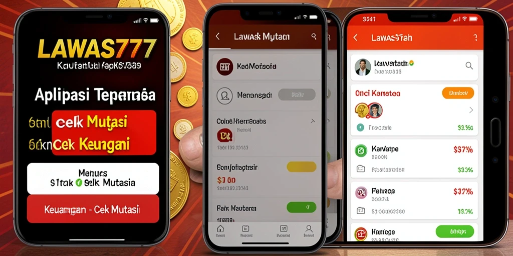 Tampilan antarmuka LAWAS777 untuk cek mutasi keuangan yang sederhana dan efektif.