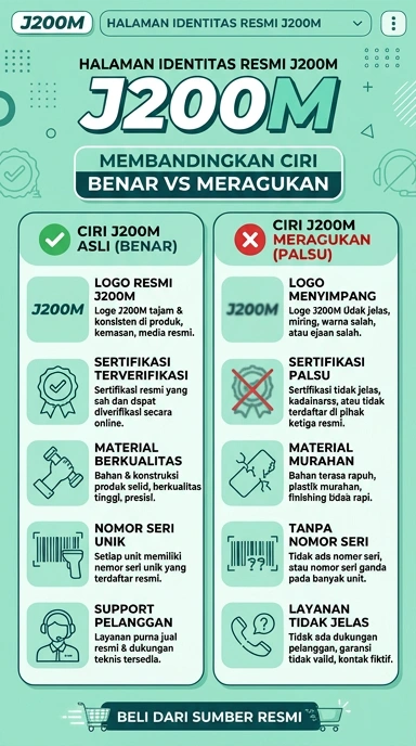 Halaman Resmi j200m untuk Pengguna Android Indonesia
